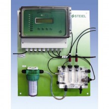 Контроллер PNL EF214 pH/Rx/свободный хлор/температура без насосов STEIEL