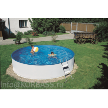 Сборно-разборный круглый бассейн SUMMER FUN диаметр 2х0,9 м.